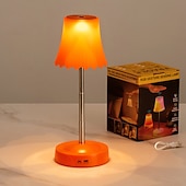 tanie Lampy stołowe-Lampka nocna reagująca na gesty, z regulowanym na wysokość drążkiem, zmieniająca 7 kolorów &amp;Lampa stołowa z 3 trybami RGB i bezdotykowym sterowaniem gestami, bezstopniowo ściemnialna lampka nocna do