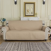 abordables Funda de sofá-Funda de sofá acolchada elástica e impermeable, apta para mascotas, funda protectora de cojín para el hogar, sala de estar, regalo para dueños de mascotas