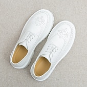 preiswerte Brogue-Schuhe-Goldene Brogue-Schnürschuhe für Herren – Premium-Qualität mit markanter Sohle, perfekt für formelle Anlässe, Partys und stilvolle Freizeitkleidung