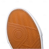 economico Sneakers Casual-scarpe da ginnastica da uomo in pelle bianca e marrone, scarpe casual con lacci per l'uso quotidiano