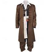 preiswerte Herrenkostüme-Seeräuber Jack Sparrow Outfits Festkleidung Cosplay for Herren Erwachsene Halloween Karneval Party Leistung