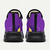 Χαμηλού Κόστους Ανδρικά υποδήματα-Ανδρικά Παπούτσια Sneakers με Πολύχρωμο Σχέδιο Μάσκας Mardi Gras – Ζωντανός Σχεδιασμός εμπνευσμένος από το Καρναβάλι Άνετα Παπούτσια τρεξίματος για γιορτινές περιστάσεις