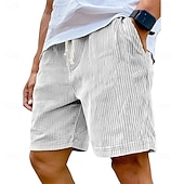 ieftine Pantaloni scurți casual-Bărbați Pantaloni Scurți Pantaloni scurți casual Pantaloni scurți din velur Cordon Talie elastică Culoare solidă Confort Lungimea genunchiului Zilnic În aer liber Haine de strada Vacanță Modă Negru