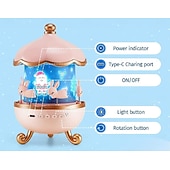 billige star galaxy projektorlys-nattlys for barn, leker med 15 filmer &amp;15 hvite lyder, oppladbart 1200 mAh nattlys for småbarn med 360° rotasjon, fjernstyrte enhjørningsgaver til jenter, leker for jenter 3-12 år gamle