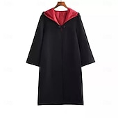 cheap Men's Costumes-Magical Witch Witch Wizard Magic Harry Cloak Fancy Costume Classic &amp; Timeless for Men's Women's Kid's Adults' Christmas Carnival