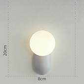 Χαμηλού Κόστους Εσωτερικά Επιτοίχια Φωτιστικά-Εσωτερικό Χαριτωμένο LED Φώτα τοίχου εσωτερικού χώρου Υπνοδωμάτιο Παιδικό Δωμάτιο Μέταλλο Φώς τοίχου 110-120 V 220-240 V