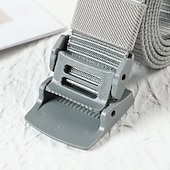 economico Articoli per la casa-cintura in nylon con fibbia non metallica e non magnetica, cintura tattica militare in nylon, fibbia in plastica, cintura in tela senza metallo per esterni