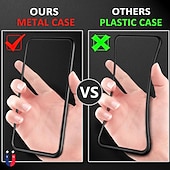 ieftine Carcase iPhone-telefon Maska Pentru iPhone 17 Pro Max 17 Air 16 15 14 Pro Max Plus Caz de adsorbție magnetică Crystal Clear Detașabil Transparent Magnetic armură Sticlă Temperată MetalPistol