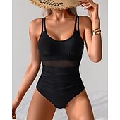 זול רש גארדים One Piece-בגדי ריקוד נשים בגד ים אחיד רשת הגנת UV גמישות גבוהה ללא שרוולים בגדי ים גלישה צלילה שנרקול קיץ