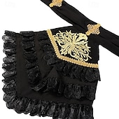 Χαμηλού Κόστους Ενδύματα-Σετ Πανκ &amp; Γκόθικ Μεσαίωνα Jachetă Φράκο Πουκάμισο Μακριά Μανίκια Vampires Ευγενής Φανταχτερή Φόρεμα Ανδρικά Φαντασία βασιλικός Steampunk Χριστούγεννα Απόκριες Επίδοση Σκηνή Ρεν Φερ Ενήλικες