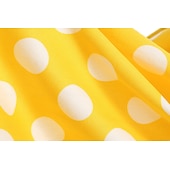 preiswerte Kleider-1950er Retro Vintage Rockabilly Knielang Swing-Kleid Ausgestelltes Kleid Kurze Ärmel Tupfen Tailliert und ausgestellt Kostüm Mädchen Karneval Valentinstag Lässig Heimkehr Retro-Mottoparty Kinder Kleid