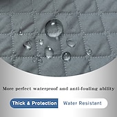 abordables Funda de sofá-Funda de sofá acolchada elástica e impermeable, apta para mascotas, funda protectora de cojín para el hogar, sala de estar, regalo para dueños de mascotas