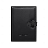 cheap Universal Phone Bags-Genuine Leather Passport HolderFull Grain Leather Passport Holder Wallet Cover for Men and Women Travel