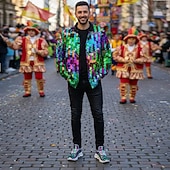 Χαμηλού Κόστους Ανδρικά υποδήματα-Ανδρικά Αθλητικά Παπούτσια με Σχέδιο Κονφίτι - Άνετα Γιορτινά Παπούτσια για Παρελάσεις Καρναβαλιού Οδικές Γιορτές Θεματικά Πάρτι  Αργίες σε Χαλαρή Ατμόσφαιρα