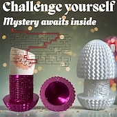 billige påske-Gaveideer med penger til påskeegg – kreativ hjernetrimboks for barn &amp;voksne, påskeegg-mysteriepuslespillboks med skjult rom for pengegave, bursdag, bryllup, påske, jul, høytidsfeiring