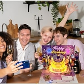  kartki urodzinowe fajerwerki wyskakujące ciasto dmuchane światło i muzyka kartka urodzinowa prezenty dla kobiet mężczyzn mamy dzieci