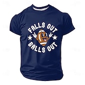  Per uomo Gergo divertente Maglietta Manica Corta maglietta Stampa 3D Girocollo Camicia Moda Quotidiano Quotidiano Streetwear Blu Nero Rosso Estate Primavera Abbigliamento S M L XL XXL XXXL