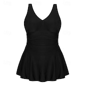 Недорогие Рашгард One Pieces-Жен. Купальник с цветочным принтом Платья-купальник Один Пис С принтом Ультралегкий (UL) Утягивание живота Эластичный Без рукавов Купальники Серфинг Для погружения с трубкой Лето