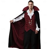 Χαμηλού Κόστους Ενδύματα-Πανκ &amp; Γκόθικ Μεσαίωνα Μανδύας Jachetă Φράκο Μακριά Μανίκια Vampires Ευγενής Φανταχτερή Φόρεμα Ανδρικά Φαντασία βασιλικός Χριστούγεννα Απόκριες Επίδοση Σκηνή Ρεν Φερ Ενήλικες