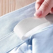 baratos Utensílios para o Lar-Protetor de gola descartável autoadesivo de 8m para absorção de suor, respirável, ideal para camisetas brancas, golas e chapéus. Adesivo absorvente anti-sujeira para forro de camisa.