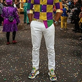 Χαμηλού Κόστους Ανδρικά υποδήματα-Ανδρικά Αθλητικά Παπούτσια με Σχέδιο Κονφίτι - Άνετα Γιορτινά Παπούτσια για Παρελάσεις Καρναβαλιού Οδικές Γιορτές Θεματικά Πάρτι  Αργίες σε Χαλαρή Ατμόσφαιρα