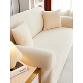 economico Copridivano-1 pc Thick Chenille Sofa Cover Fashionable and Luxurious Decorative Sofa Protector, Anti-Slip, Dustproof, Anti-Cat Scratch, Suitable for All Seasons Bedroom, Living Room, Study, and Office