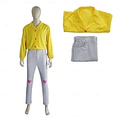 billige Kostymer for menn-Inspirert av koreansk idol Idol Popstjerne Cosplay kostyme Film Cosplay for Herre Voksen Halloween Karneval Ytelse Comic Con Anime-messe
