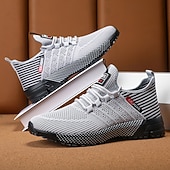 abordables Baskets Décontractées-Chaussures de course noires en mesh pour hommes – baskets athlétiques légères avec tige respirante, idéales pour la course, la salle de sport et les activités sportives.