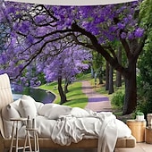 cheap Wall Tapestries-Tapestry Banners Blanket Forest 3D Bedroom Living Room Dorm Teens Room College Dorm Wall Porch Home Decor