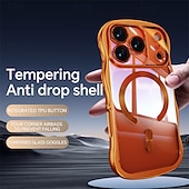 levne Pouzdra pro iPhone-telefon Carcasă Pro iPhone 17 Pro Max 17 Air 16 15 14 Pro Max 16e 13 Pro Max Zadní kryt se stojánkem Podpora bezdrátového nabíjení Nárazuvzdorné Retro Pokování