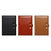 cheap Universal Phone Bags-Genuine Leather Passport HolderFull Grain Leather Passport Holder Wallet Cover for Men and Women Travel