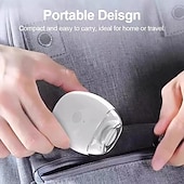 economico Cura Personale &amp; Salute-Tagliaunghie elettrico portatile da 3 pezzi, tagliaunghie automatico universale per adulti e bambini, tagliaunghie automatico USB con motore a 3 velocità, motore brushless/a spazzole