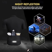 Camiseta Masculina do Dia de São Patrício Jersey Jersey de Ciclismo Jersey Downhill T-Shirt Quatro Folhas de Trevo Camiseta de Manga Curta Camiseta de Ciclismo Top com 3 Bolsos Traseiros UV