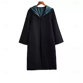 cheap Men's Costumes-Magical Witch Witch Wizard Magic Harry Cloak Fancy Costume Classic &amp; Timeless for Men's Women's Kid's Adults' Christmas Carnival