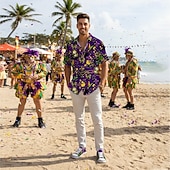 levne Pánské boty-Muži Mardi Gras Karnevalové Tématické Tenisky – Barevný potisk masky na neformální boty pro festivaly průvody a pouliční párty