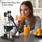 billiga Köksset-professionell citruspress, manuell citruspress - stor frukt för apelsin citron