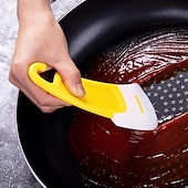 olcso Konyhai eszközök és kütyük-5/10 db-os konyhai, élelmiszeripari szilikon spatula, hőálló, csúszásmentes nyéllel, ideális főzéshez, sütéshez és keveréshez, biztonságos tapadásmentes edényekhez, könnyen tisztítható