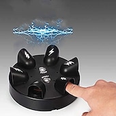 billiga Ner till $30-chock roulette partyspel intressant partyspel leksak elektriskt hasardspel mikro roulette polygraf fingerchockspel leksak partygåva elektrisk stötdetektor spelanalysator konsoler
