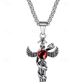 preiswerte Halsketten &amp; Anhänger-Anhänger Halskette For Damen Straße Täglich Legierung Kreuz Schlange