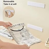 cheap Storage &amp; Organization-2pcs Large Capacity Mesh Storage Wall-mounted Multifunctional Storage Bag Suitable for Vegetables Fruits Groceries Underwear-Socks Storage Bag Reusable Kitchen Storage and Organizing Tool