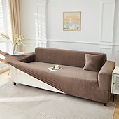 お買い得  ソファカバー-伸縮性のあるジャカード生地のストレッチソファカバー、ソファーカバー、セクショナルL字型ソファースリップカバー、コーナーケース、リビングルーム用、1、2、3、4人掛け