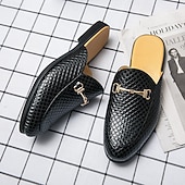 voordelige Mannenschoenen-Mannen Mardi Gras metallic gouden instapschoenen - Stijlvolle instapschoenen met glamoureuze afwerking voor carnaval feesten en modebewuste looks