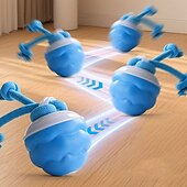 رخيصةأون لعب الكلاب-لعبة باور تيل 2.0 للكلاب، كرة تفاعلية للكلاب، كرة قفز