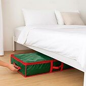 economico Deposito di Natale-Organizzatore per carta da regalo natalizia sottoletto, contenitore per conservare la carta da regalo, contiene fino a 20 rotoli, 41" l x 14" p x 5,5" h (verde)