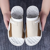 お買い得  メンズ・スリッパ＆フィットフロップ-メンズブラウンアウトドアサンダル - 快適で耐久性があり、調節可能なストラップ付き。ハイキング、トレッキング、カジュアルなアウトドアウェアに最適です。