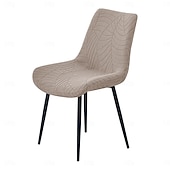 halpa Ruokailutuolin päällinen-jacquard-ruokailutuolin päällinen, 1 kpl joustava pestävä kangaspäällinen kotikeittiöön, hotellijuhliin