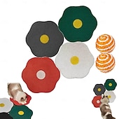 Недорогие Поддержка и уход за животными-Когтеточка для кошек, настенный скребок из гофрированного картона с самоклеящейся поверхностью, устойчивой к царапинам; сменный коврик для кошек