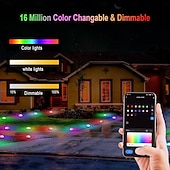 رخيصةأون أضواء زخرفية ذكية-ضد الماء الحديث دس بالطاقة 1PC