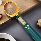 Недорогие Снижено до $30-цифровые кухонные весы-ложка — портативные электронные пищевые весы для выпечки, приготовления пищи и точного измерения