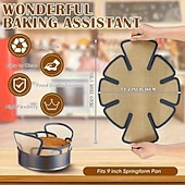 preiswerte Küchenutensilien &amp; Gadgets-Antihaftbeschichtete Silikon-Backmatte – wiederverwendbare, lebensmittelechte, runde Teigmatte mit rutschfesten Rändern, geeignet für Challah-Brot und selbstgebackenes Brot, passend für